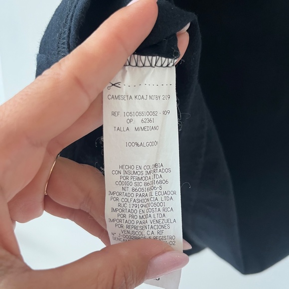 KOAJ Graphic Colorblock T-Shirt - Picture 7 of 7